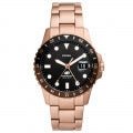 FOSSIL FS6027 Date Armbanduhr 42 mm Gold ansicht-3