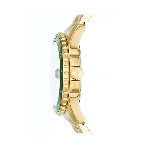 FOSSIL FS6030 Date Armbanduhr 42 mm Gold ansicht-2