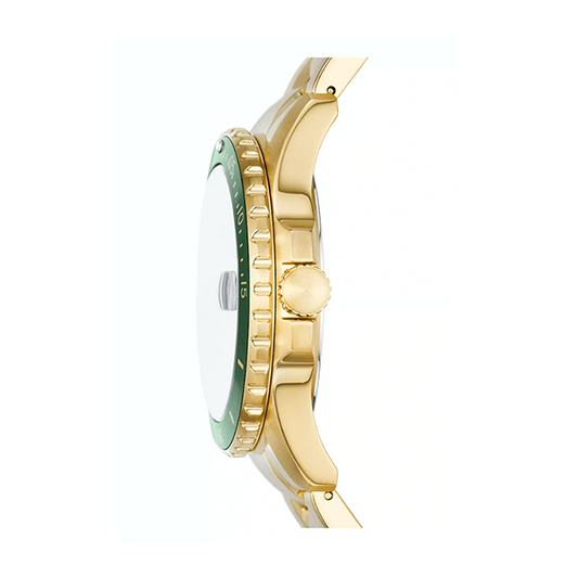 FOSSIL FS6030 Date Armbanduhr 42 mm Gold