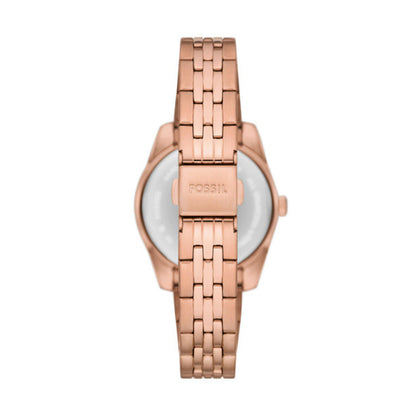 FOSSIL SCARLETTE ES5369 Date Armbanduhr 33 mm Gold ansicht-2