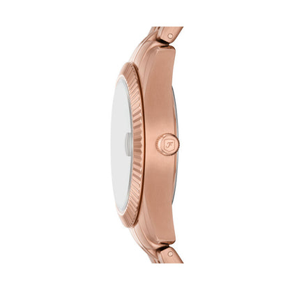 FOSSIL SCARLETTE ES5369 Date Armbanduhr 33 mm Gold