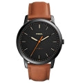 FOSSIL THE MINIMALIST FS5305 Only Time Armbanduhr 44 mm Schwarz ansicht-3