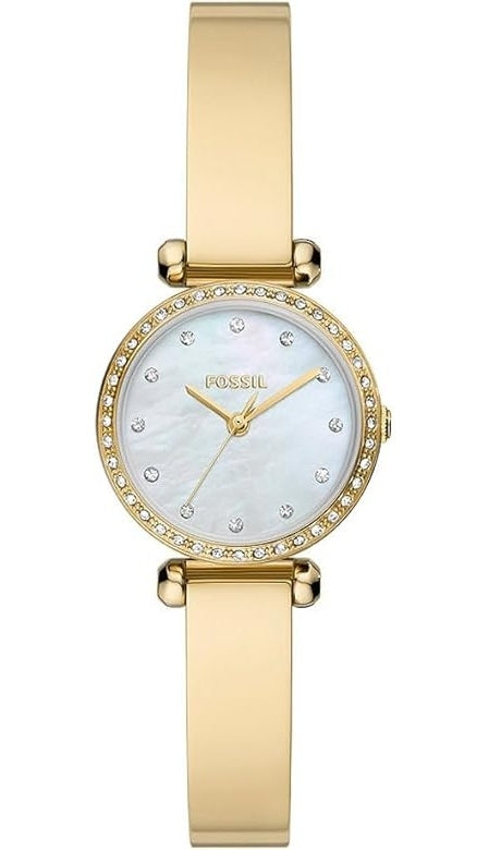 FOSSIL TILLIE MINI BQ3895 Only Time Armbanduhr 26 mm Gold