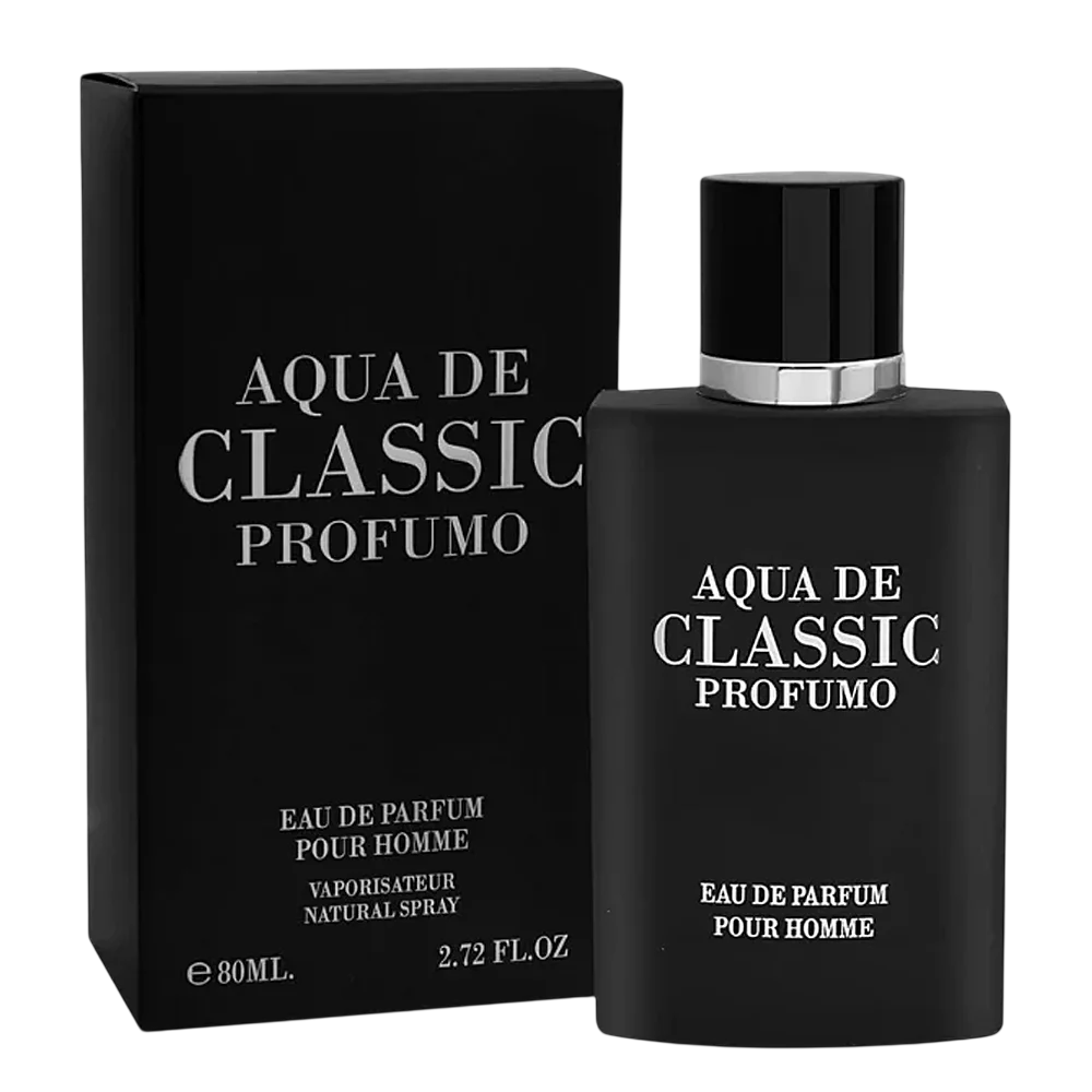 Fragrance World Fragrance World, Aqua de Classic Profumo, Eau de Parfum, Für Männer, 80 ml Regular