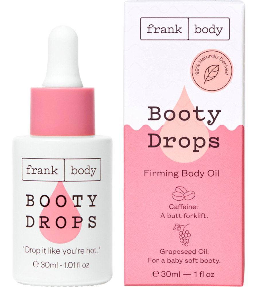 Frank Body Frank Body, Booty Drops, Festigung, Körperöl, Für Hüften & Oberschenkel, 30 ml Regular