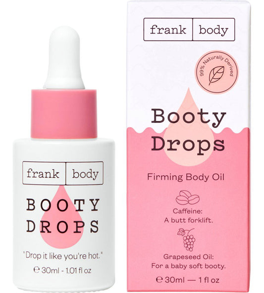 Frank Body Frank Body, Booty Drops, Festigung, Körperöl, Für Hüften & Oberschenkel, 30 ml Regular