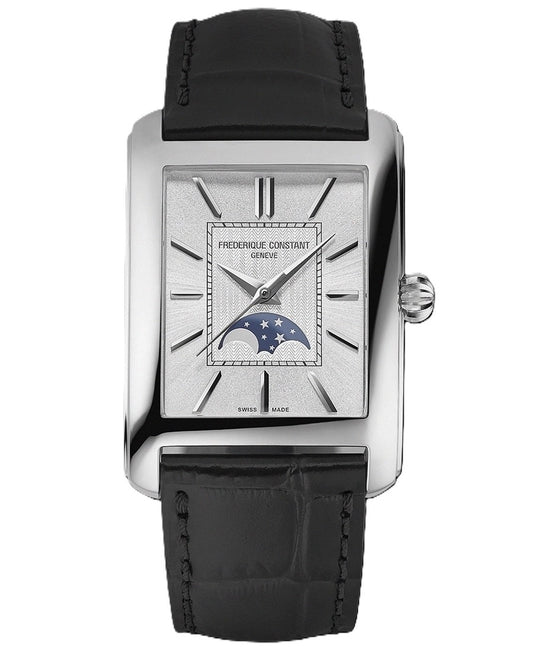 FREDERIQUE CONSTANT CARREE Moonphase Automatic FC-333S4C6 Moonphase Armbanduhr 42 mm Rot