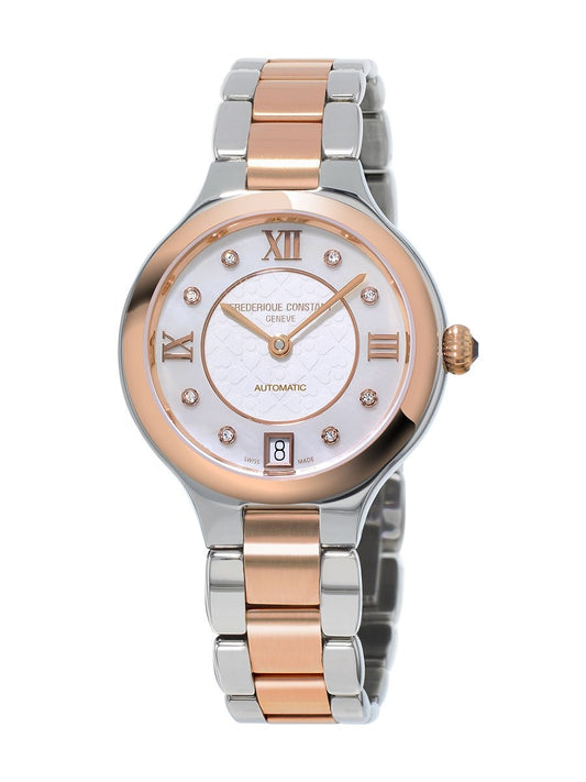 FREDERIQUE CONSTANT CLASSIC DELIGHT FC-306WHD3ER2B Date Armbanduhr 33 mm Gold