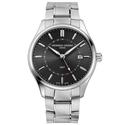 FREDERIQUE CONSTANT CLASSIC GMT FC-252DGS5B6B GMT - Date Armbanduhr 40 mm Rot