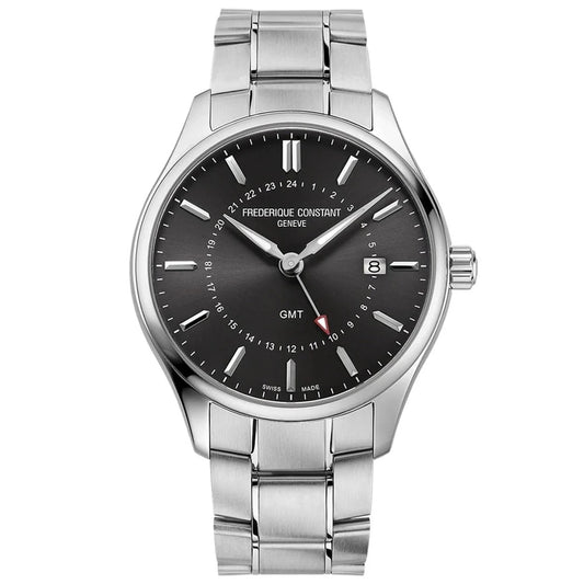 FREDERIQUE CONSTANT CLASSIC GMT FC-252DGS5B6B GMT - Date Armbanduhr 40 mm Rot