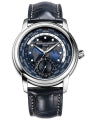 FREDERIQUE CONSTANT CLASSIC WORLDTIMER FC-718NWM4H6 World Time Armbanduhr 42 mm Rot ansicht-2