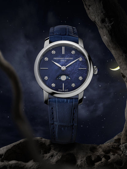FREDERIQUE CONSTANT FC-206MPND1S6 Analoguhr Armbanduhr 41 mm Rot ansicht-3