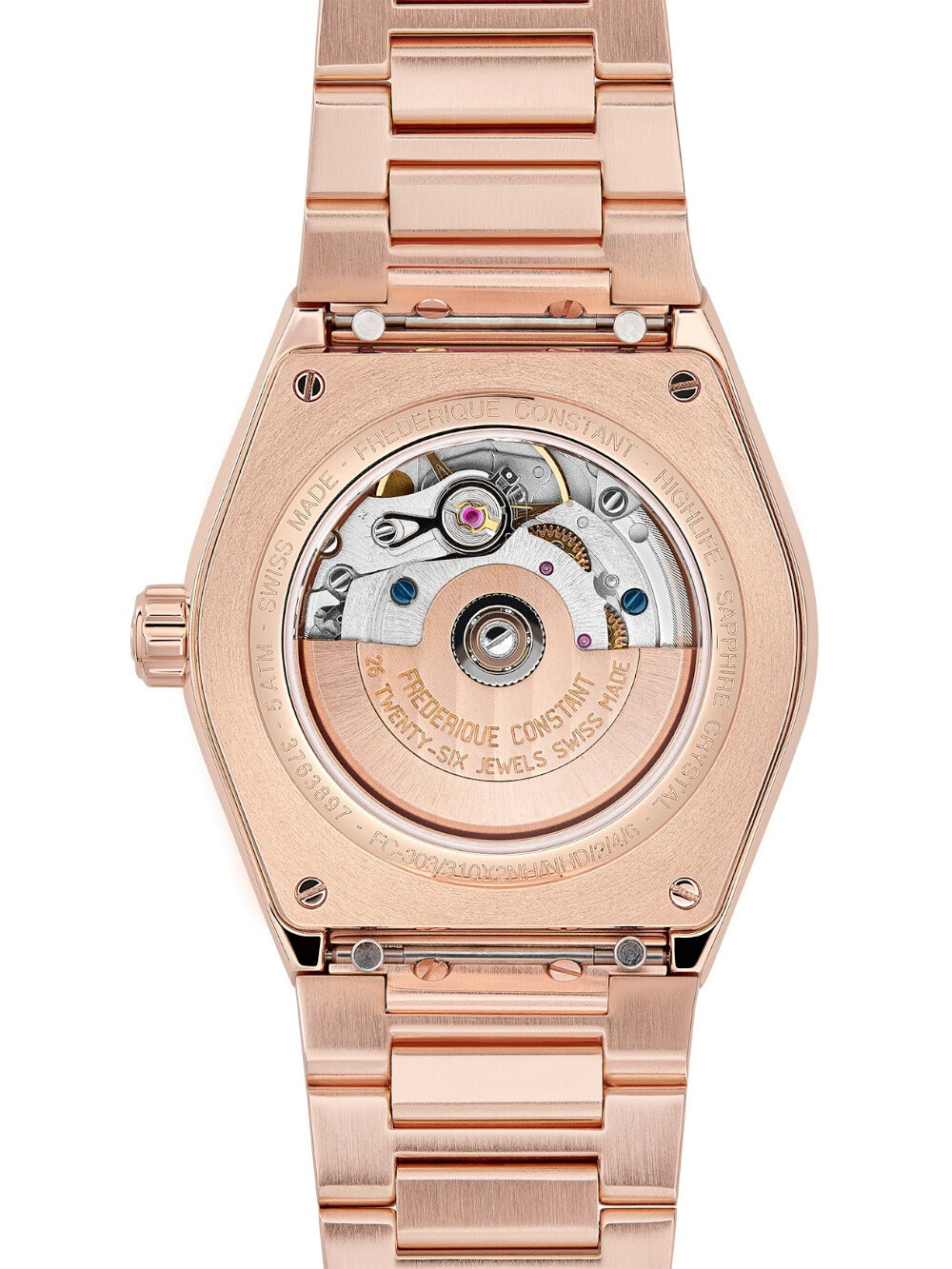 FREDERIQUE CONSTANT FC-310MPGRD2NH4B Chronograph Armbanduhr 43 mm Rot