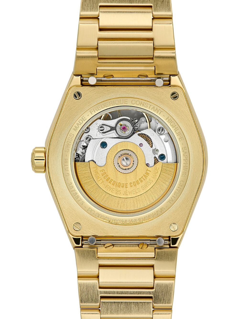 FREDERIQUE CONSTANT FC-310MPWD2NHD5B Chronograph Armbanduhr 43 mm Rot