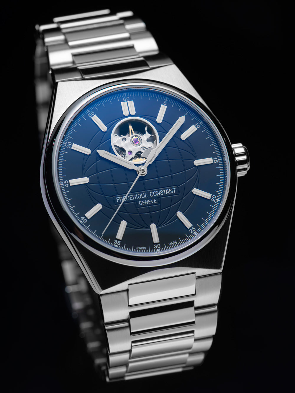FREDERIQUE CONSTANT FC-310N4NH6B Analoguhr Armbanduhr 43 mm Rot ansicht-2