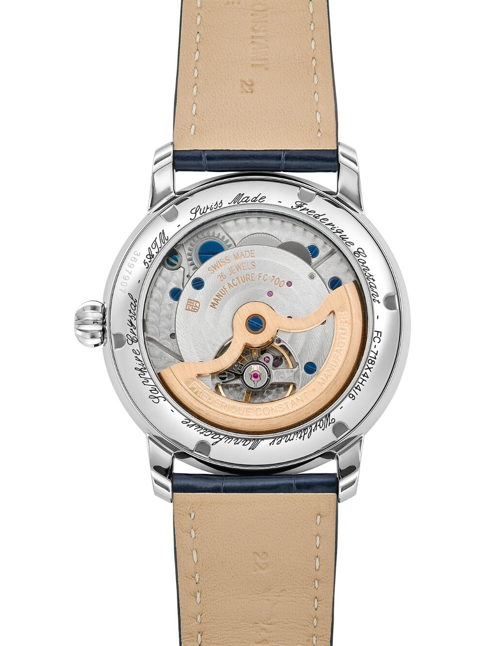 FREDERIQUE CONSTANT FC-718WM4H6 Analoguhr Armbanduhr 31 mm Rot
