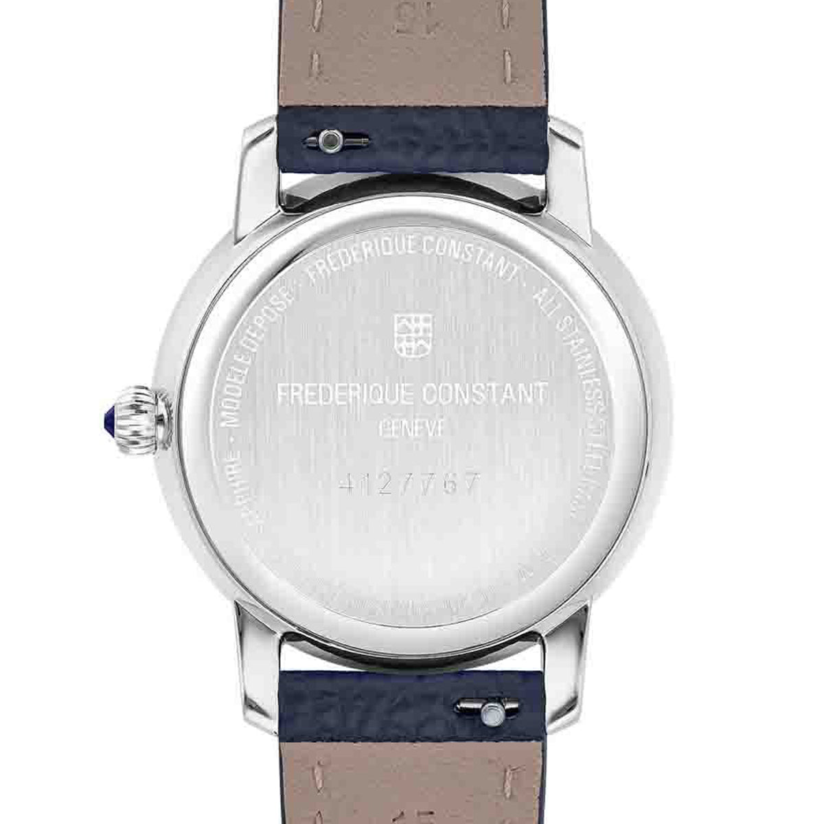 FREDERIQUE CONSTANT SLIMLINE Moonphase FC-206RS1S6 Moonphase Armbanduhr 30 mm Rot ansicht-2