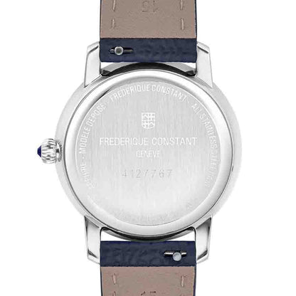FREDERIQUE CONSTANT SLIMLINE Moonphase FC-206RS1S6 Moonphase Armbanduhr 30 mm Rot ansicht-2