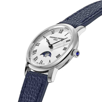 FREDERIQUE CONSTANT SLIMLINE Moonphase FC-206RS1S6 Moonphase Armbanduhr 30 mm Rot