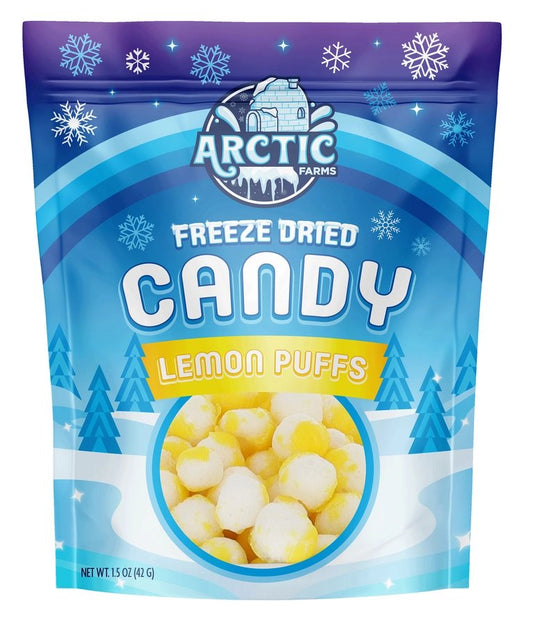 Freeze Dried Candy Lemon Puffs - Candyshop.ch