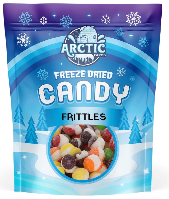 Freeze Dried Candy Skittles Sour Hard Frittles - Candyshop.ch