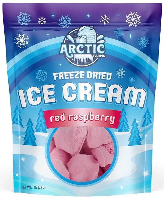 Freeze Dried Eiscreme Stückchen Red Raspberry - Candyshop.ch