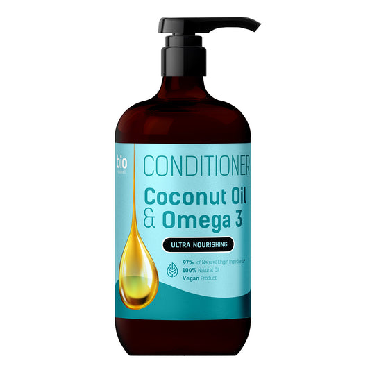 Bio Naturell Bio Naturell, Bio Naturell, Coconut Oil & Omega 3, Haarspülung, Nährend, Hydrierend, 946 ml Regular