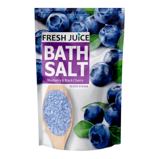 Fresh Juice Fresh Juice, Blueberry & Black Cherry, Badesalz, 500 g Regular