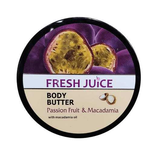 Fresh Juice Fresh Juice, Passion Fruit & Macadamia, Hydratisierend, Körperbutter, Körper, 225 ml Regular