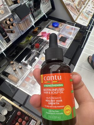CANTU CANTU Biotin Hair and Scalp Oil 59 ml Haar- und Kopfhautöl Haarpflege