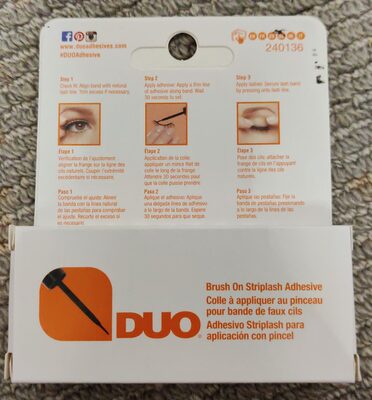 ARDELL ARDELL Duo Brush Striplash Adhesive Dark Wimpernkleber mit Pinsel 5 g Kosmetik