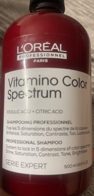 L'OREAL PROFESSIONNEL Vitamino Color Spectrum Champú Sin Sulfatos, Para Cabello Teñido, Fi Kosmetik