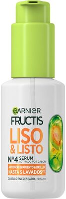 Garnier Fructis Liso y Listo N4 Sérum Antiencrespamiento Activado Por Calor 50ml
