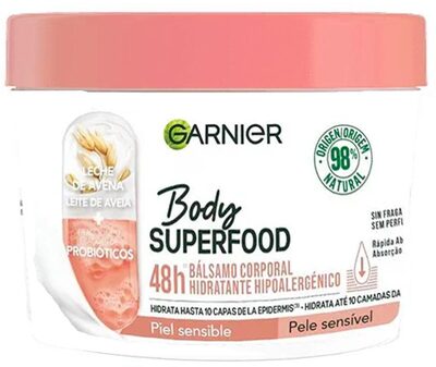 GARNIER Body Superfood hypoallergene feuchtigkeitsspendende Körperlotion 380 ml