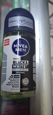 NIVEA Men Black y White Invisible Desodorante Roll-On 50 ml