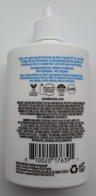 Bondi Sands Everyday Fluido Facial Sin Perfume Spf50 50ml