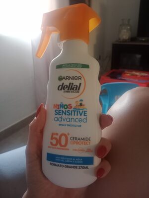 Delial Niños Sensitive Advanced Spray Protector Spf50 270ml