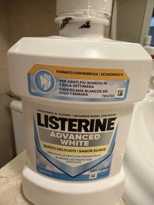 LISTERINE LISTERINE Blanqueador Avanzado Mundspülung 1000 ml Kosmetik
