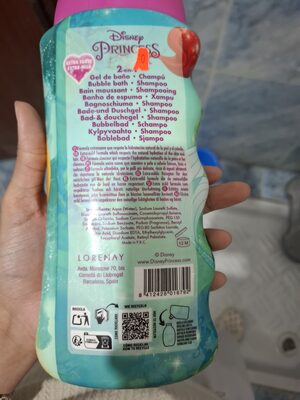 DISNEY Disney Lorenay Rincesas Gel und Shampoo 475 ml Kinderpflege Gel und Shampoo Kosmetik