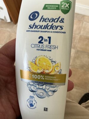 HEAD AND SHOULDERS H y S Champu Citrus 2 En 1 330 ml