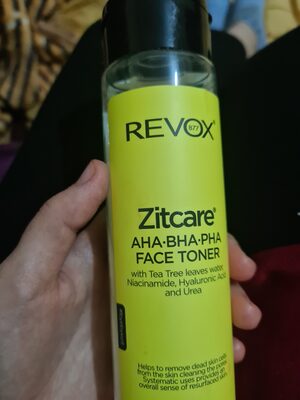 REVOX Zitcare AHA BHA PHA Active Face Toner 250 ml Gesichtswasser Kosmetik