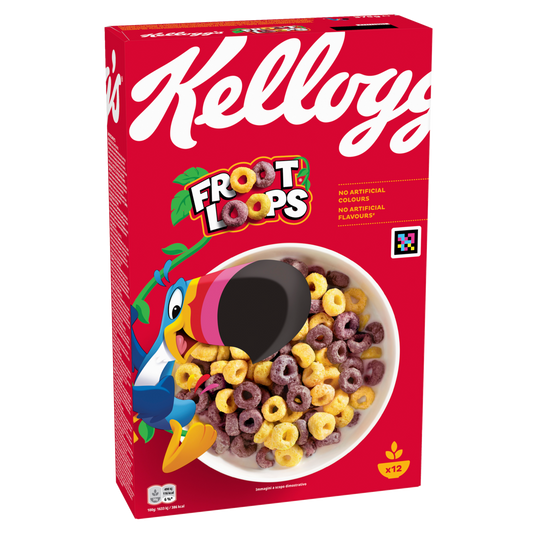 Kellogg's Froot Loops 375g Bunte Frühstückscerealien