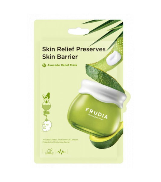 Frudia Avocado Gesichtsmaske 20 ml – Feuchtigkeit & Pflege für sensible Haut