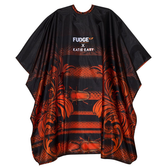 Fudge Professional Fudge Professional, Katie Eary, Friseurtextilumhang, Rot/Schwarz Regular