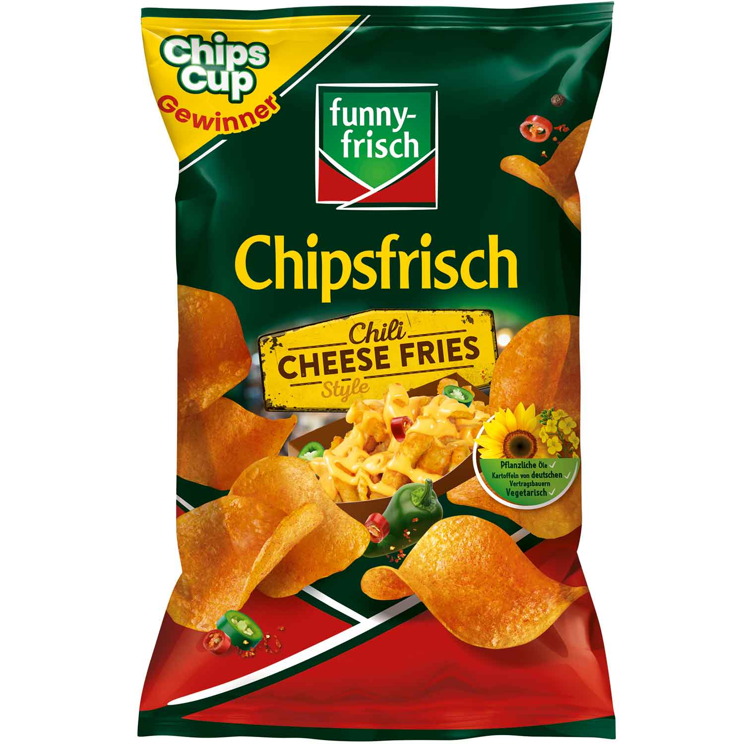 funny-frisch Chipsfrisch Chili Cheese Fries Style 150g - Candyshop.ch