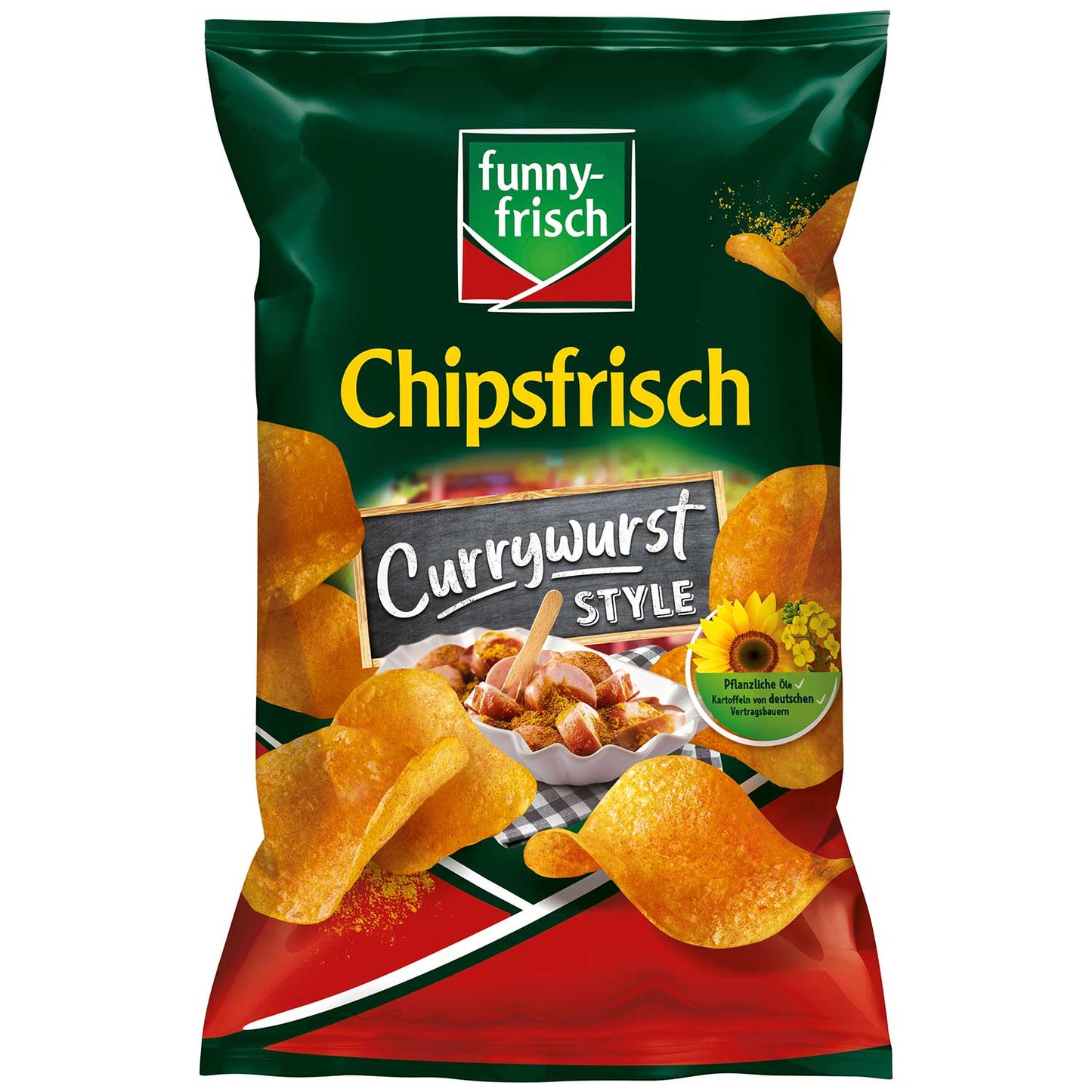 funny-frisch Chipsfrisch Currywurst Style 150g - Candyshop.ch