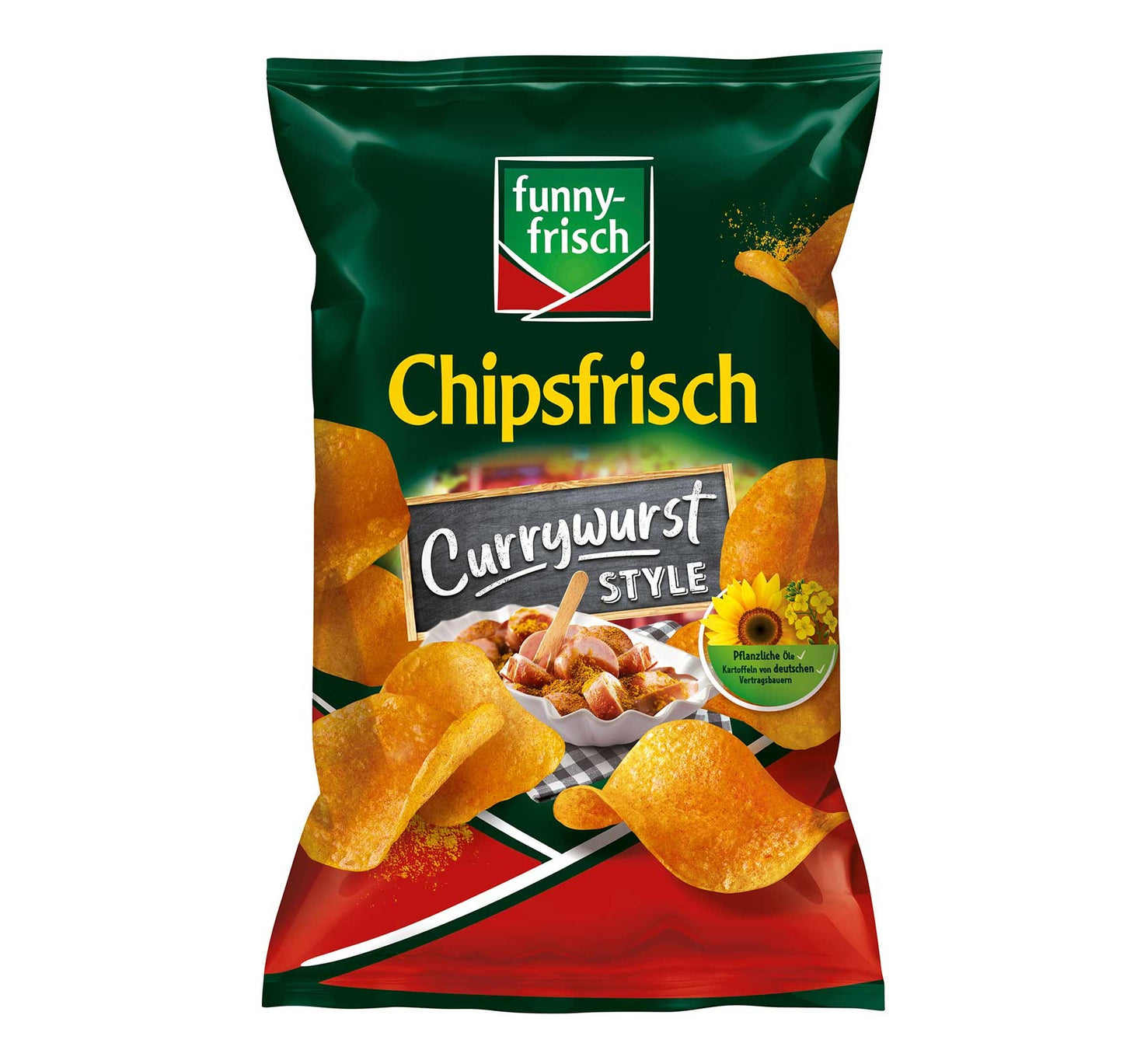 funny-frisch Chipsfrisch Currywurst Style 150g
