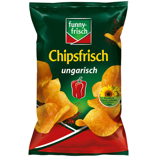 funny-frisch Chipsfrisch ungarisch 150g Kartoffel-Chips mit Paprikawürzung - Candyshop.ch