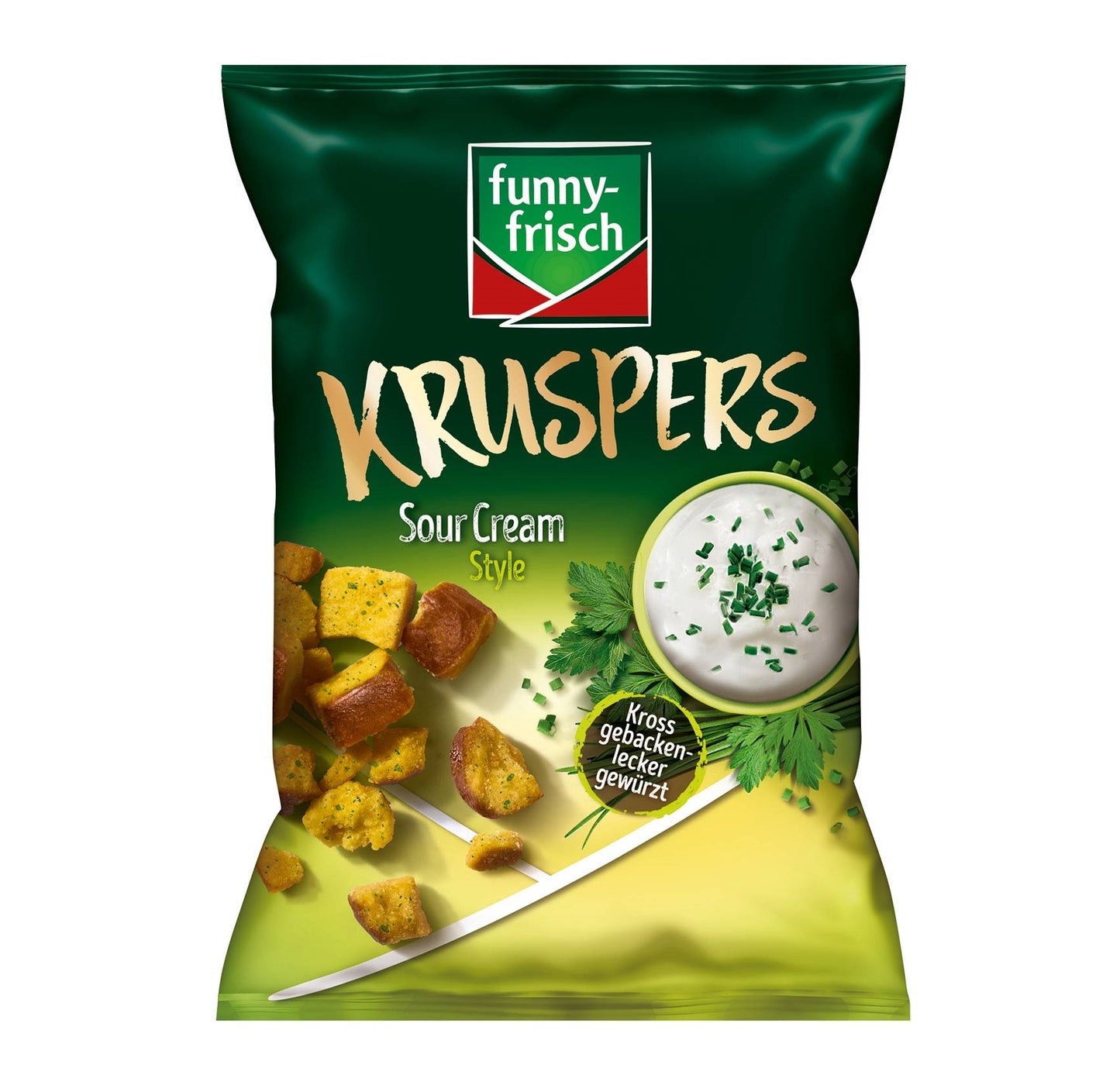 funny-frisch Kruspers Sour Cream Style 120g