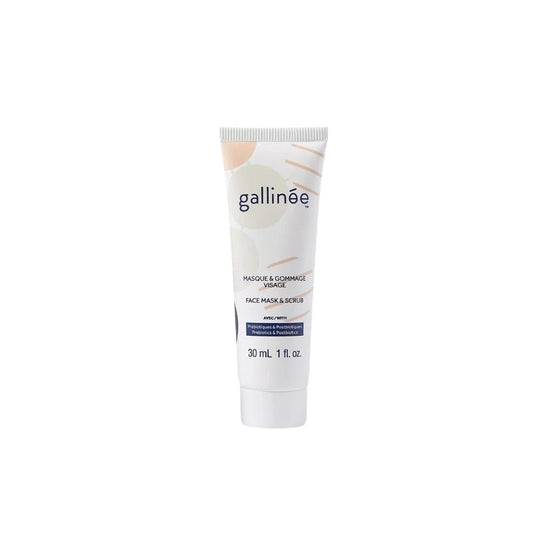 Gallinee Gallinee, Microbiome Skincare, Präbiotika, Raffination, Peelingmaske, Für das Gesicht, 30 ml Regular